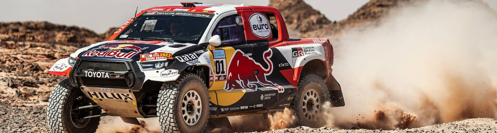 Изображение на странице НАССЕР АЛЬ-АТТИЯ ЗА РУЛЕМ TOYOTA HILUX СТАЛ ПОБЕДИТЕЛЕМ РАЛЛИ-РЕЙДА «ДАКАР-2022» Тойота Центр Южно-Сахалинск